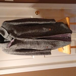 White House Black Market sweater coat